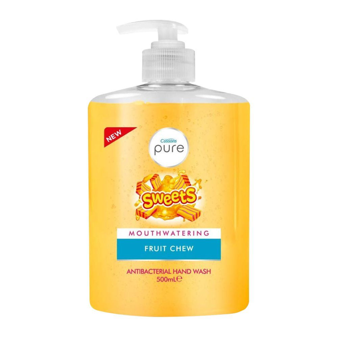 CUSSONS PURE HANDWASH SWEETS FRUIT CHEW 500ML